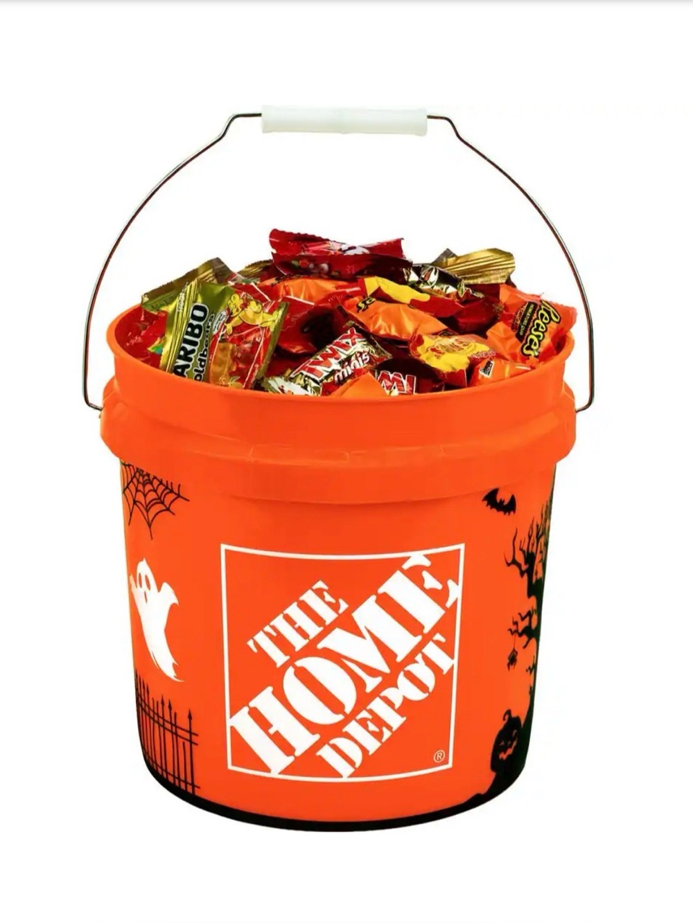 🚨🆕Halloween Home Depot Bucket~ NEW 2026 ~Halloween Designs~Home Decor~Kids